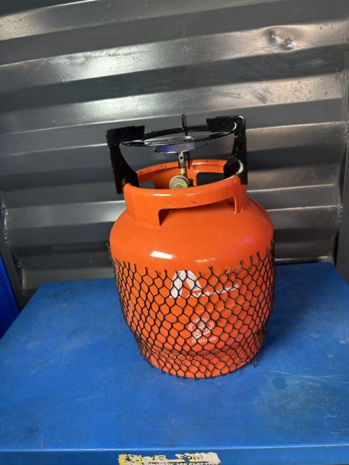 Amaze 5kg Gas Cylinder  with Burner and Black Seater