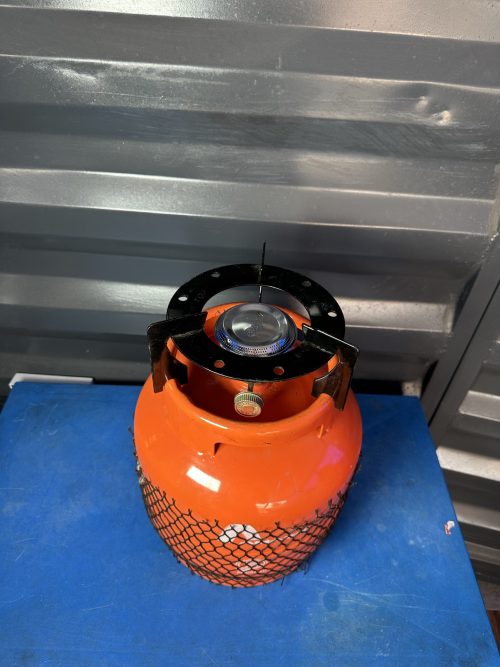 Amaze 5kg Gas Cylinder  with Burner and Black Seater