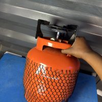 Amaze 5kg Gas Cylinder  with Burner and Black Seater
