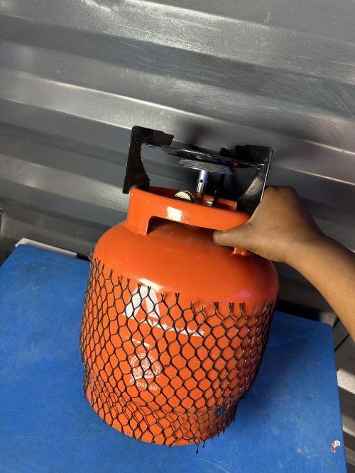 Amaze 5kg Gas Cylinder  with Burner and Black Seater