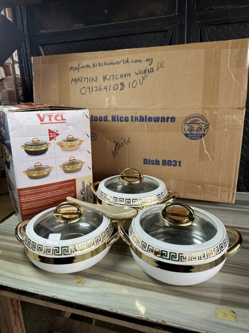 VTCL Satin Smarto Classic Dish set 3