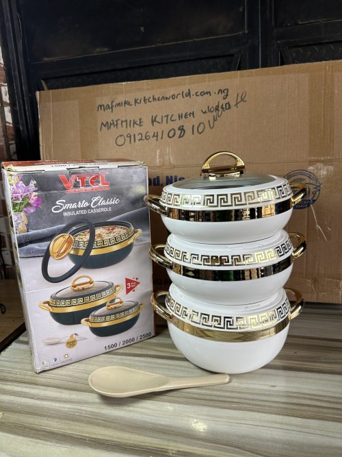 VTCL Satin Smarto Classic Dish set 3