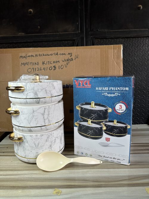 VTCL Safari Phantom Dish set 3 - Insulated Casserole