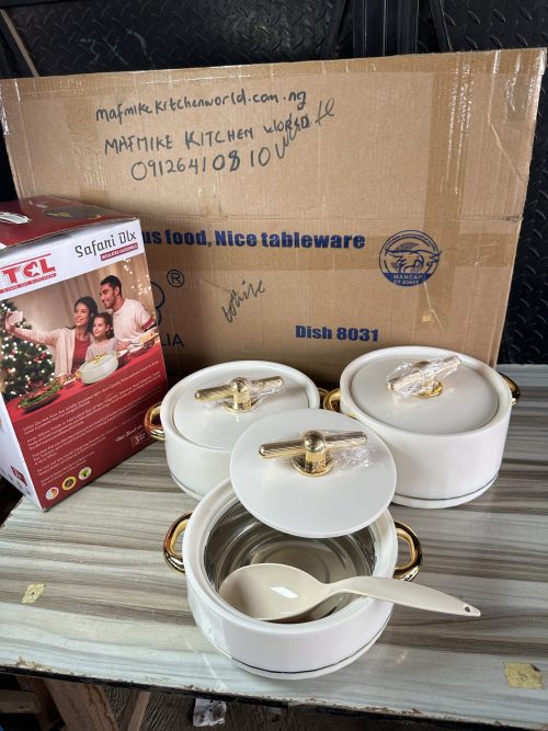 VTCL Safari Dlx Dish set 3 - Insulated Casserole