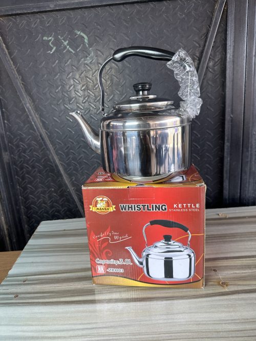 Stainless Whistling Kettle – 3 Liters