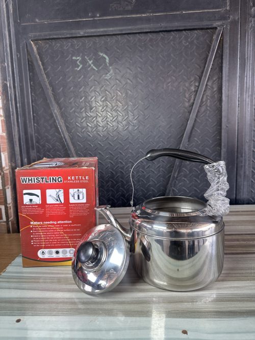 Stainless Whistling Kettle – 3 Liters