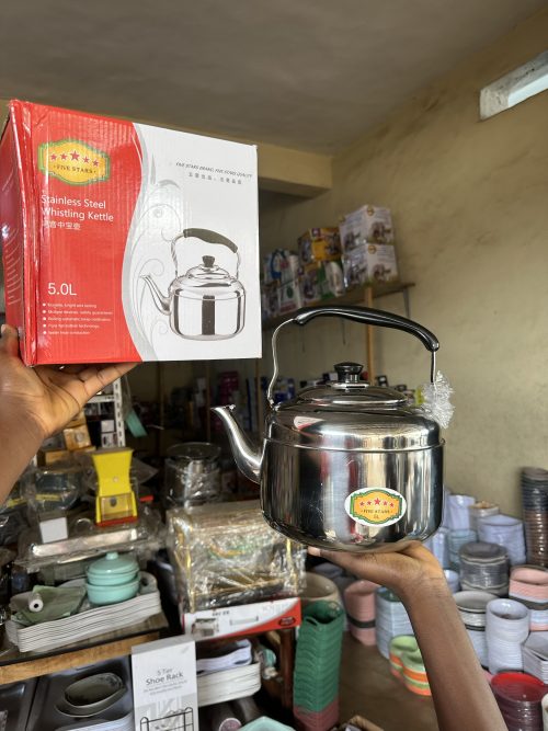 Stainless Whistling Kettle - 5 Liters