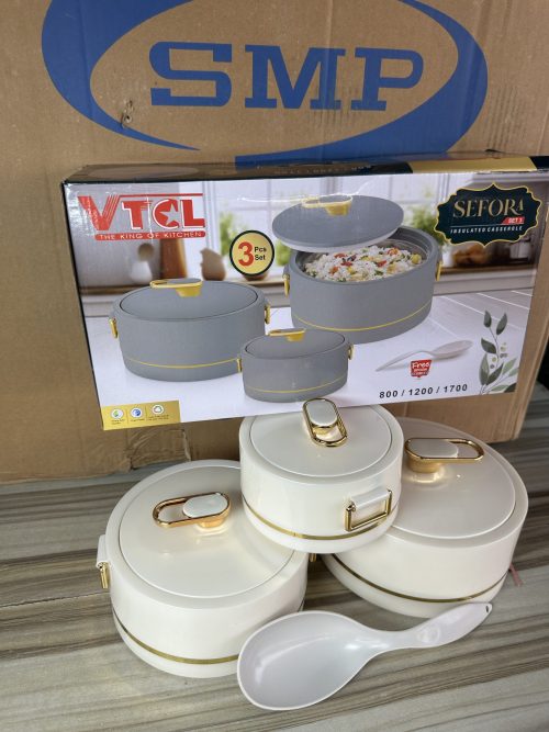 VTCL Sefora Dish Set 3- Insulated Casserole
