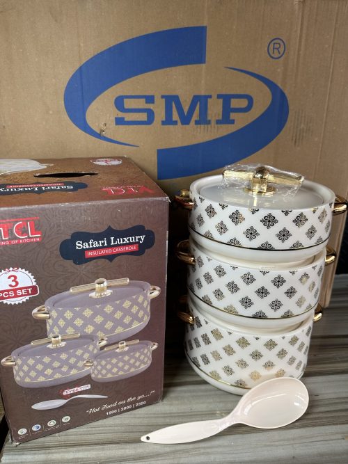 VTCL Safari Luxury Dish Set 3 - Insulated Casserole