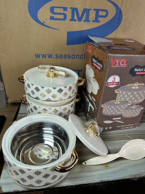 VTCL Safari Luxury Dish Set 3 - Insulated Casserole
