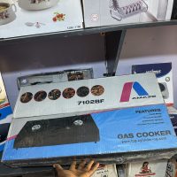 Amaze Stainless Table Double Gas Burner with Auto Ignition - 7102BF