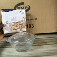 SMP Glass Pot - Comate Bowl with cover (Z3308)