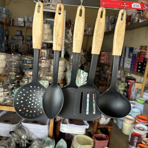 Nonstick Cooking Spoon Plastic - 6 pieces