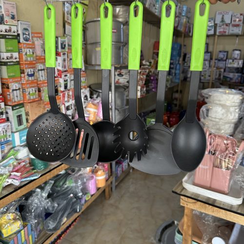 Nonstick Cooking Spoon Plastic - 6 pieces