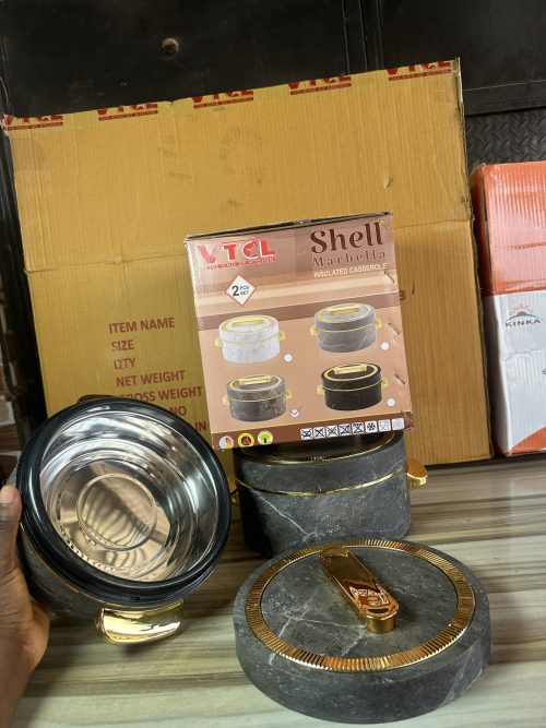 VTCL Shell Marbella Dish Set 2 – Insulated Casserole