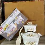 VTCL Satin Vintage Dish Set 2 – Insulated Casserole