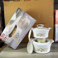 VTCL Satin Vintage Dish Set 2 – Insulated Casserole
