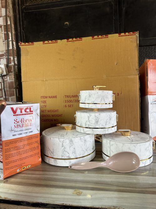VTCL Sefora Marble Dish set 4 – Insulated Casserole