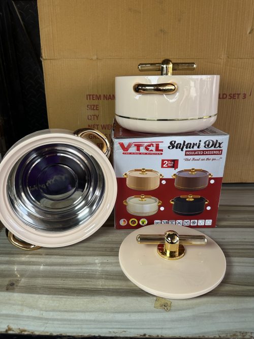 VTCL Safari Dlx Dish set 2 – Insulated Casserole