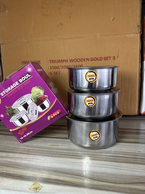 img_6981 Nova Storage Bowl Stainless Steel Set 3