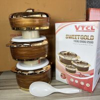 VTCL Sweet Gold  Dish set 3 – Insulated Casserole