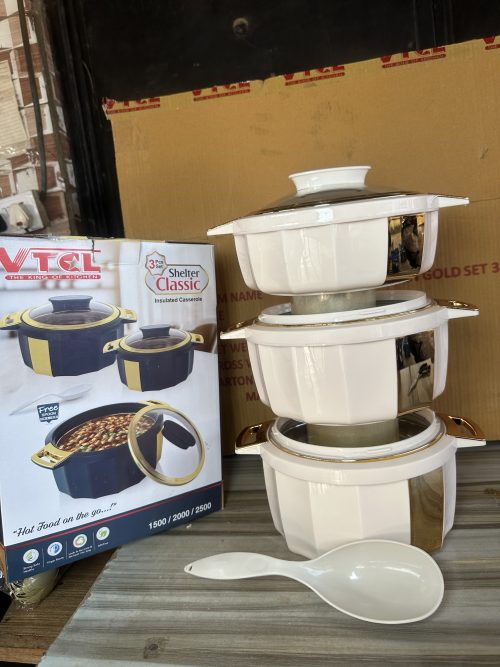 VTCL Shelter Classic Dish set 3 – Insulated Casserole