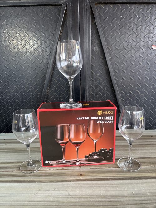 Glass Wine Cup -3 pieces X409-3