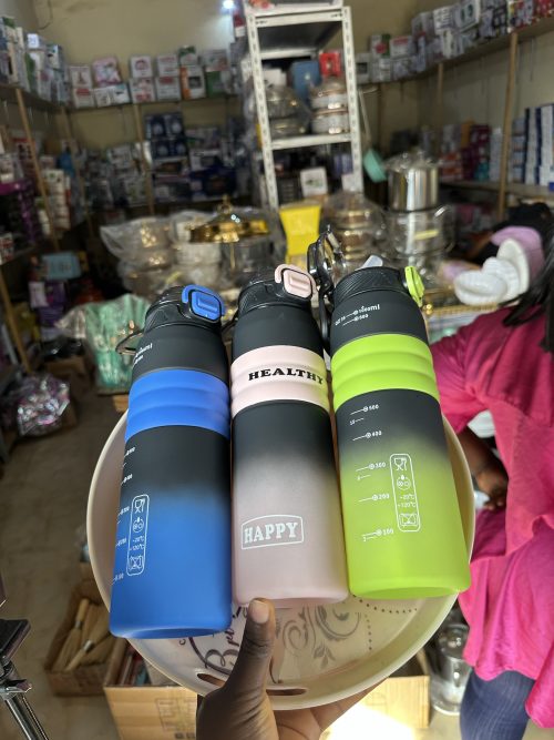 Water Bottle Healthy, Happy - 1000ml