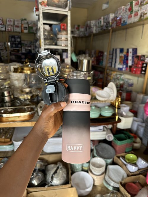 Water Bottle Healthy, Happy - 1000ml