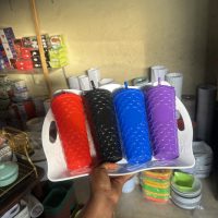 Plastic Cup with Straw small size