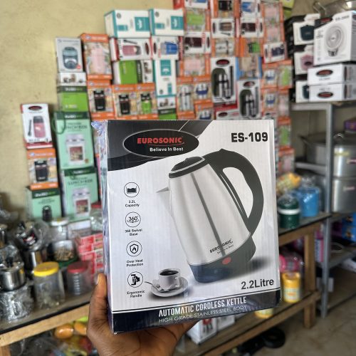 Eurosonic Cordless Electric kettle /Jug- 2.2 litres (ES-109)