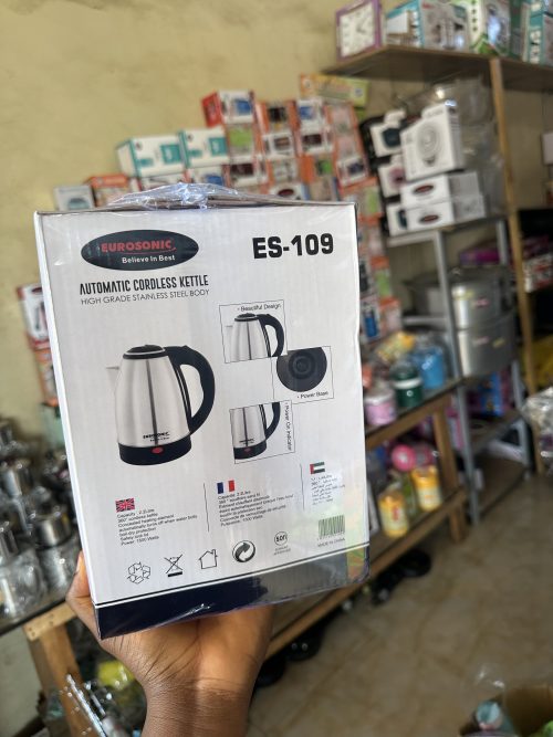 Eurosonic Cordless Electric kettle /Jug- 2.2 litres (ES-109)