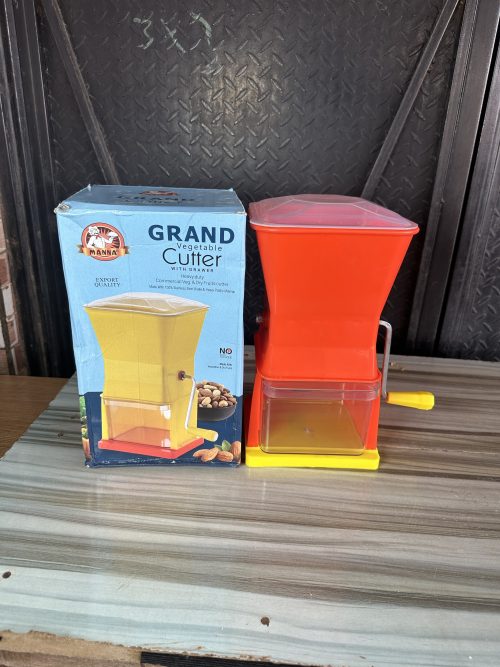 Manual Grater - Grand Vegetable Cutter with Drawer