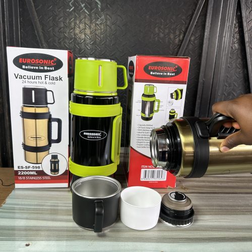 Eurosonic Water Flask Vacuum Flask ES-SF- 598 – 2200ml (2.2lt)