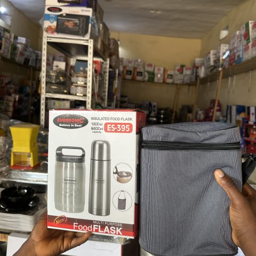 Eurosonic 2 in 1 Food Flask Vacuum Flask ES- 395 – 1300ml (1.3l)