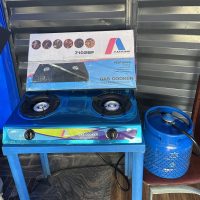 6KG Complete Gas Cylinder Bundle – 6kg Gas Cylinder, Regulator & Stainless Double Burner