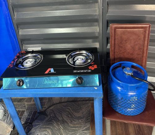 6KG Complete Gas Cylinder Bundle – 6kg Gas Cylinder, Regulator & Glass Double Burner