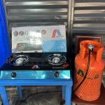 12.5KG Complete Gas Cylinder Bundle – 12.5kg Gas Cylinder, Regulator & Glass Double Burner