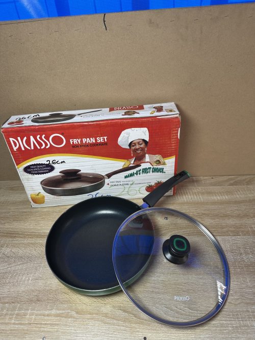 Picasso Nonstick Frypan with cover big size – 26cm