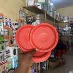 Plastic Disposable chin chin Plate - 25 pieces