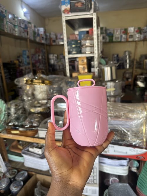 Plastic Cup with cover (Thick)