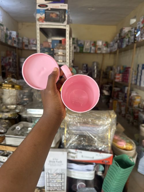 Plastic Cup with cover (Thick)