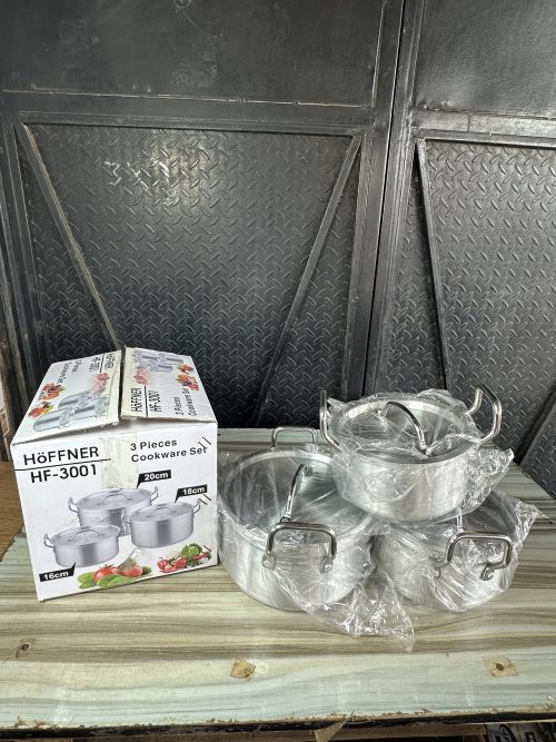 Hoffner Cooking Pot Set 3 pieces HF-3001