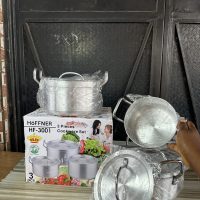 Hoffner Cooking Pot Set 3 pieces HF-3001