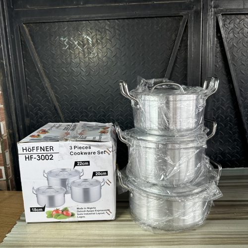 Hoffner Cooking Pot Set 3 pieces HF-3002