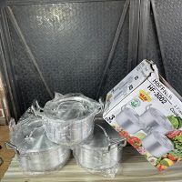 Hoffner Cooking Pot Set 3 pieces HF-3002