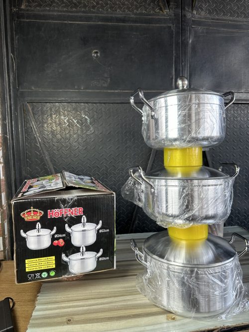 Hoffner Cooking Pot Set 3 pieces HF-3013