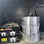 Hoffner Cooking Pot Set 3 pieces HF-3015