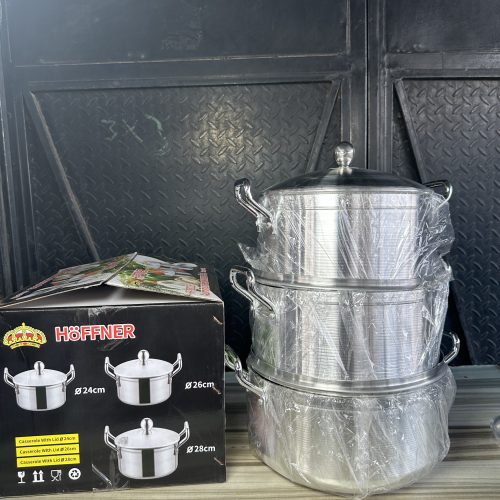Hoffner Cooking Pot Set 3 pieces HF-3015