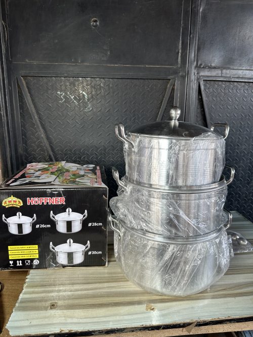 Hoffner Cooking Pot Set 3 pieces HF-3016